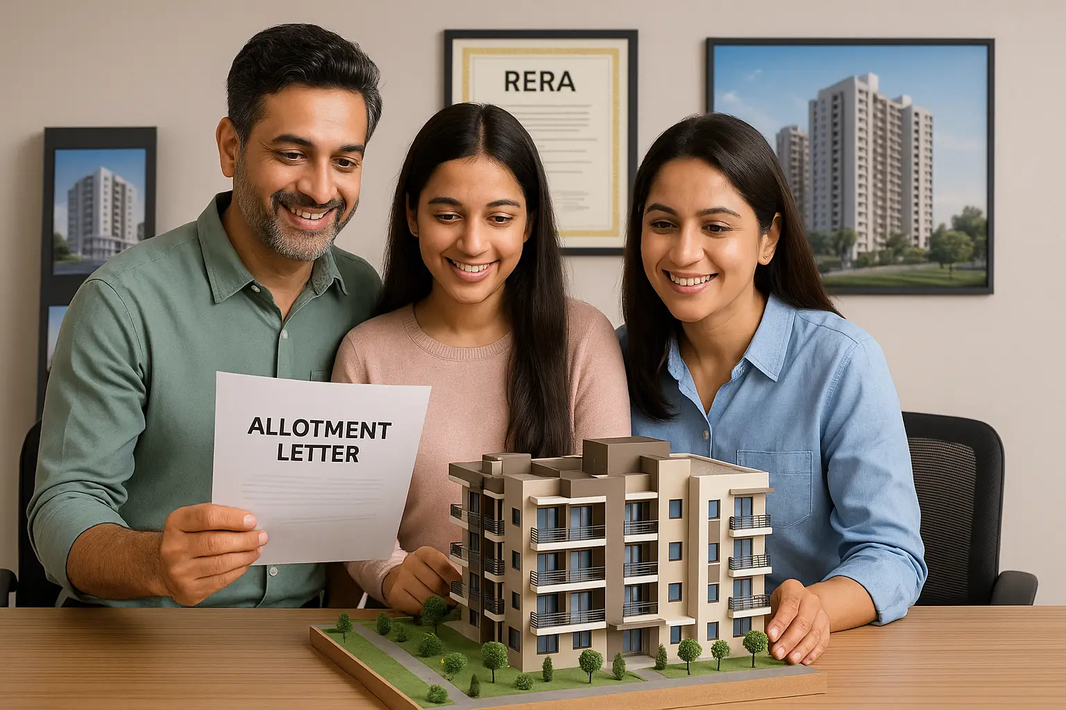 Allotment Letter from Builder  Housinginindia.com