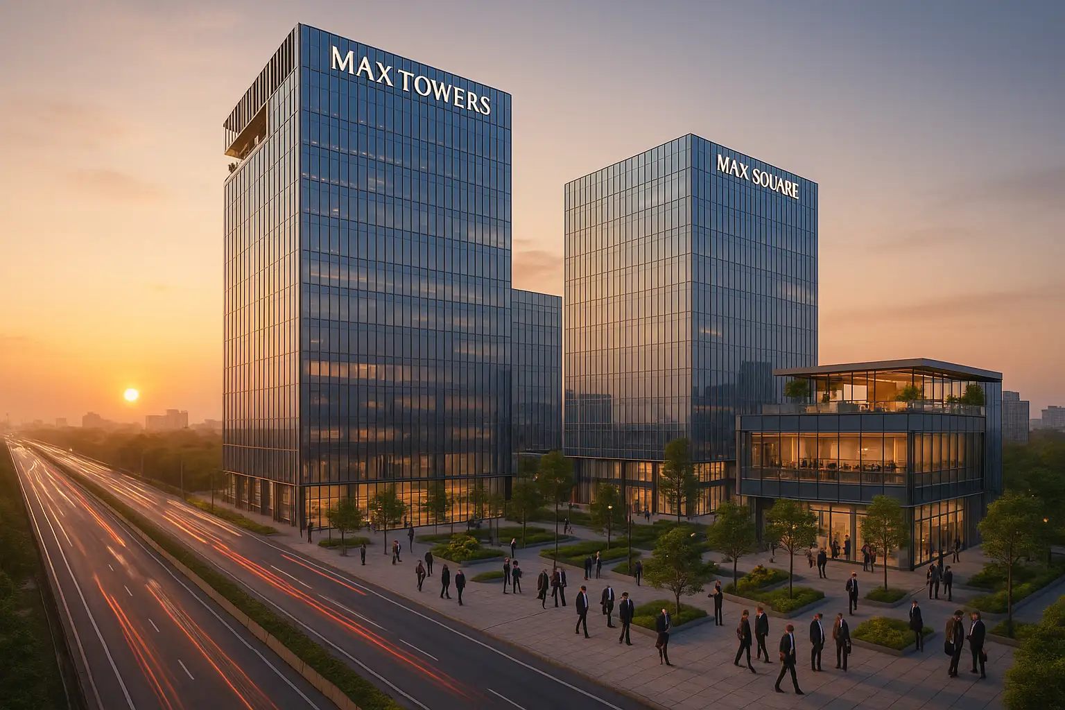 Max Estates (Max Towers & Square) – Business-Luxury Fusion Housinginindia.com