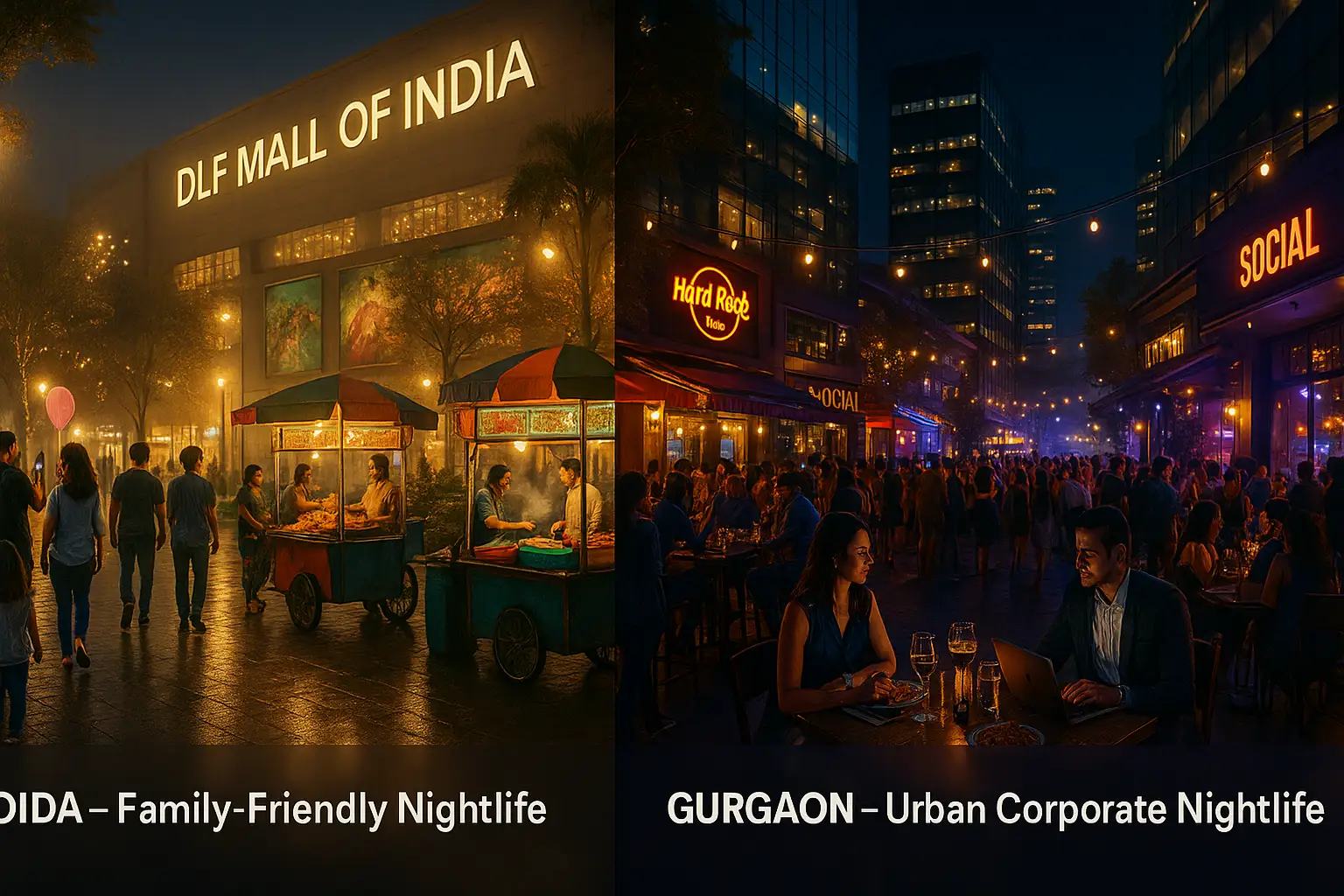 Nightlife & Lifestyle Composite: