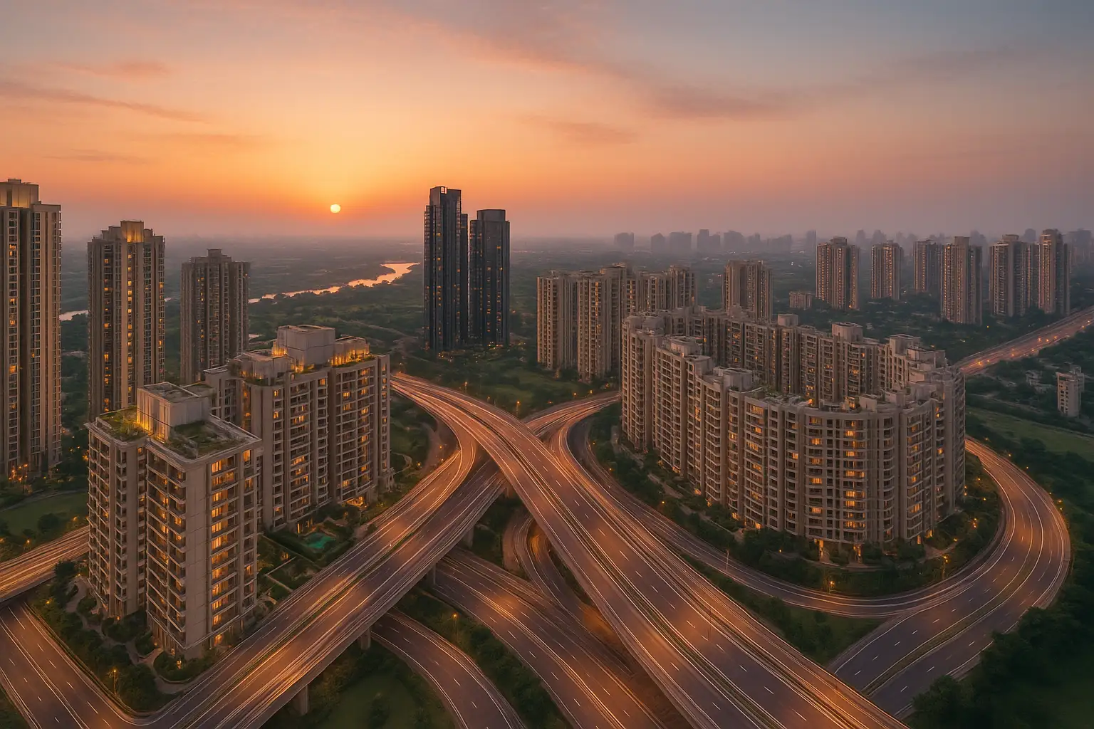 Noida Skyline & Luxury Urban Growth Housinginindia.com