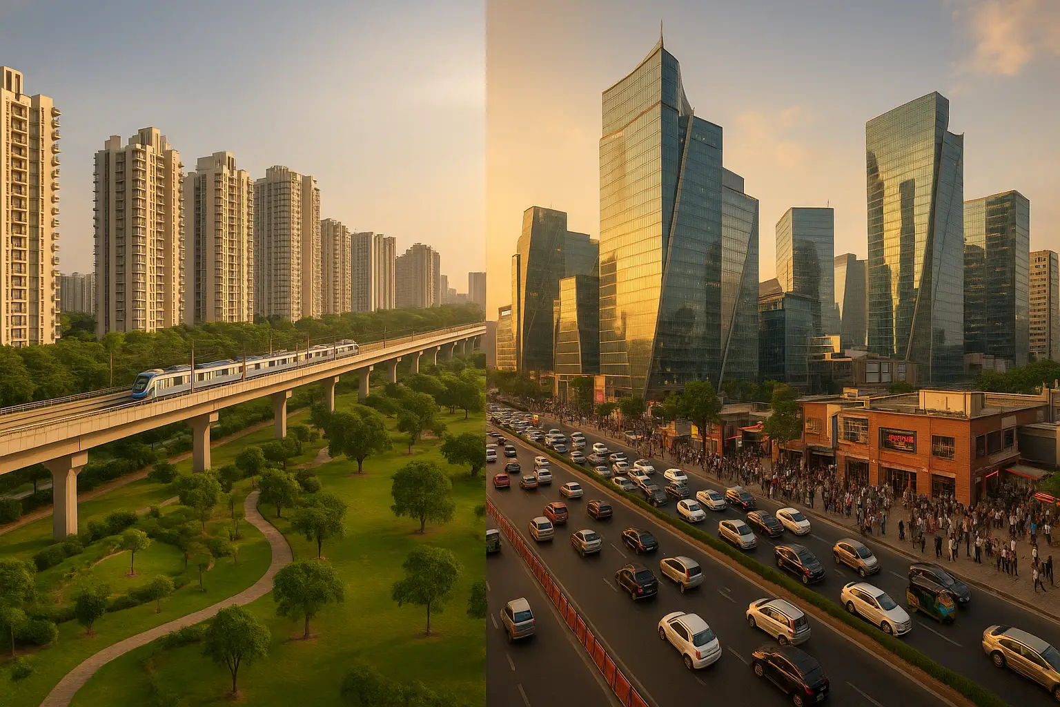 Noida vs Gurgaon – Which Luxury Market Wins_ (1)