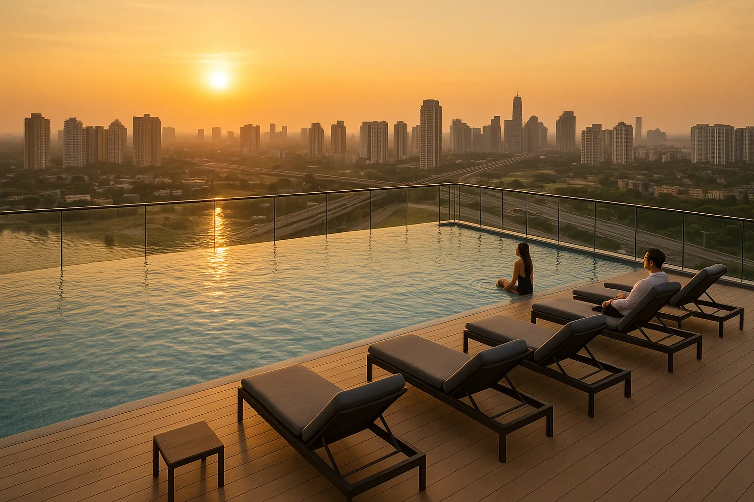 Rooftop Infinity Pools