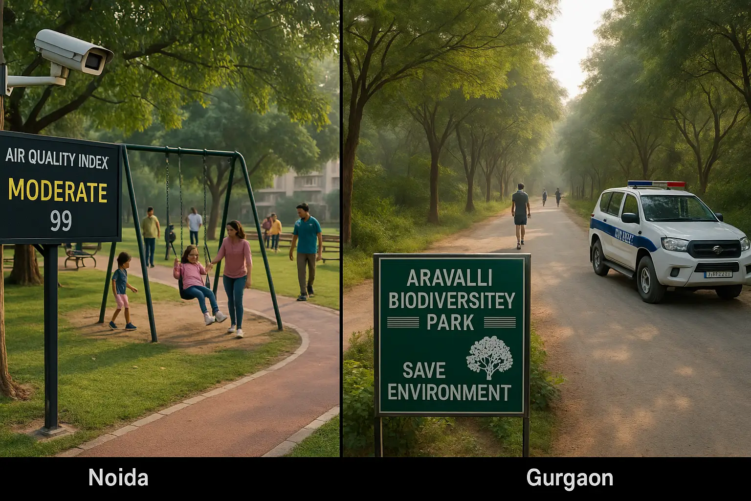 Safety & Environment Split View: