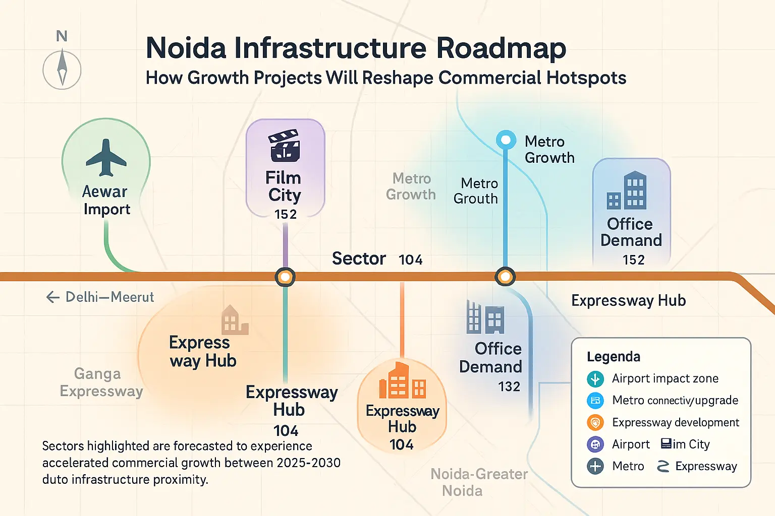 noida infrasture roadmap housinginindia.com